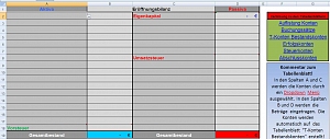 Tabelle Erffnungsbilanz